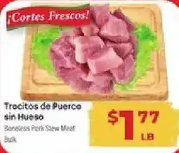 Supermercado El Rancho Boneless Pork Stew Meat offer