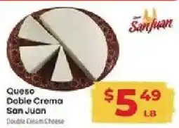 Supermercado El Rancho San Juan Double Cream Cheese offer