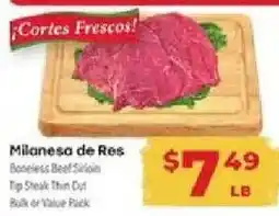 Supermercado El Rancho Milanesa de Res offer