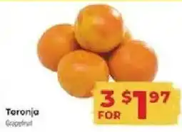 Supermercado El Rancho Teronja Grapefruit offer
