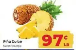 Supermercado El Rancho Piña Dulce Sweet Pineapple offer