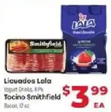 Supermercado El Rancho Lala Yogurt Drinks offer