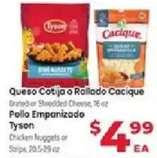 Supermercado El Rancho Queso Cotija or Rallado Cacique offer