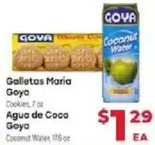 Supermercado El Rancho Goya Galletas Maria Cookies offer