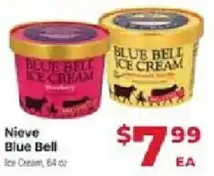 Supermercado El Rancho Nieve Blue Bell Ice Cream offer
