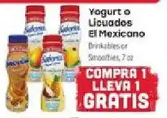 Supermercado El Rancho Yogurt a Licuados El Mexicano offer