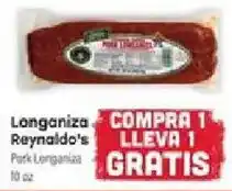 Supermercado El Rancho Reynaldo's Park Longaniza offer