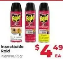 Supermercado El Rancho Insecticida Raid offer