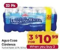 Cardenas Agua Casa Cardenas Purified Drinking Water offer