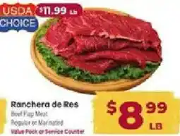 Cardenas Usda choice ranchera de res beef flap meat offer