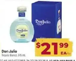 Cardenas Don Julio Tequila Blanco offer
