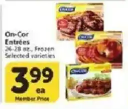 Vons On-Cor Entrées offer