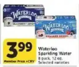 Vons Waterloo Sparkling Water offer