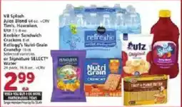 Vons V8 Splash Juice Blend offer