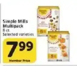 Vons Simple Mills Multipack offer
