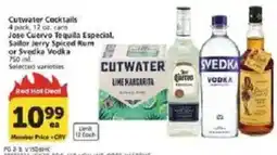 Vons Cutwater Cocktails offer
