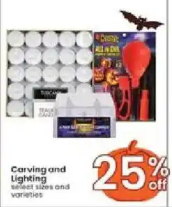 Albertsons Carving and Lighting offer