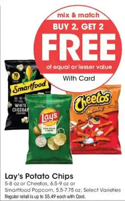 Smith's Lay's Potato Chips offer