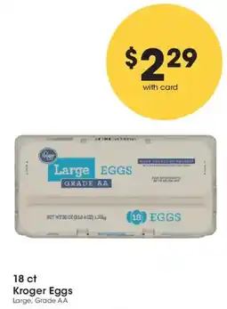 Smith's Kroger Eggs offer