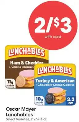 Smith's Oscar Mayer Lunchables offer