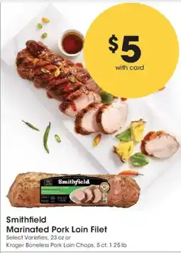 Smith's Smithfield Marinated Pork Loin Filet offer