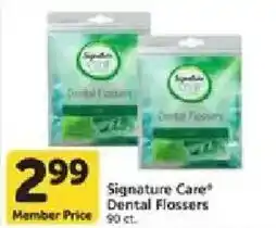Vons Signature Care Dental Flossers offer