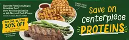 Sprouts Farmers Market Sprouts Premium Angus Boneless Beef New York Strip Steaks or All-Natural Pork Chops offer