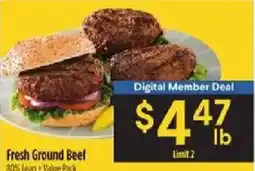 Bashas' Fresh Ground Beef offer