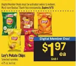 Bashas' Lay's Potato Chips offer