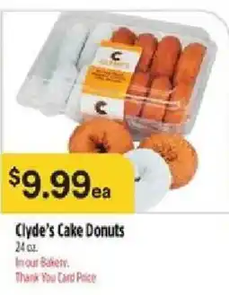 Bashas' Clyde's Cake Donuts offer