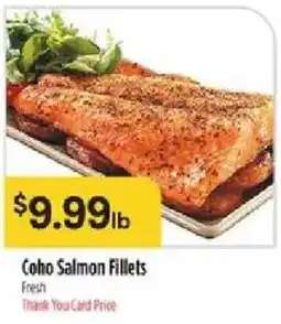 Bashas' Coho Salmon Fillets offer