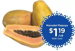 Smith's Maradol Papaya offer