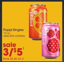 Giant Eagle Poppi Singles offer