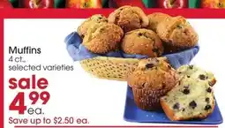 Giant Eagle MUFFINS offer