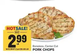 Food Lion Pork Chops offer