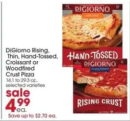 Giant Eagle DiGiorno Pizza offer