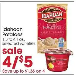 Giant Eagle Idahoan Potatoes offer