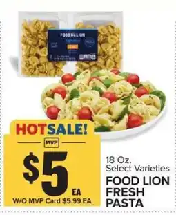 Food Lion FOOD LION FRESH PASTA offer