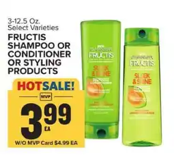 Food Lion Fructis Shampoo or Conditioner or Styling Products offer