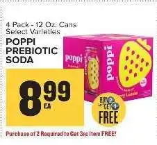 Food Lion Poppi Prebiotic Soda offer