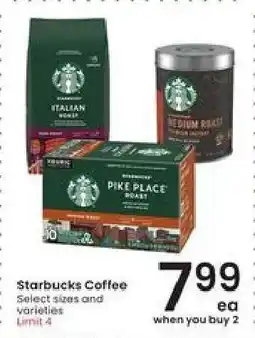 Albertsons Starbucks Coffee offer