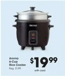 Kroger Aroma 6-Cup Rice Cooker offer