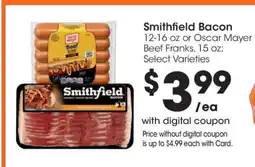 Kroger Smithfield Bacon offer