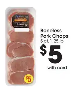 Kroger Boneless Pork Chops offer