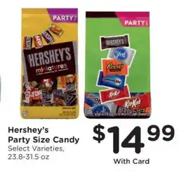 Kroger Hershey's Party Size Candy offer