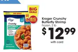 Kroger Kroger Crunchy Butterfly Shrimp offer