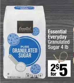 Super King Markets Essential Everyday Granulated Sugar 4 lb offer