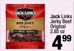 Super King Markets Jack Links Jerky Beef Original offer