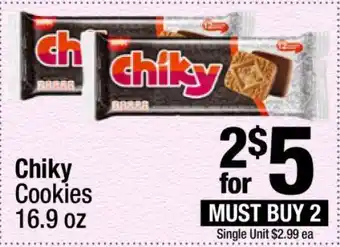 Super King Markets Chiky Cookies offer