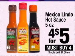 Super King Markets Mexico Lindo Hot Sauce offer